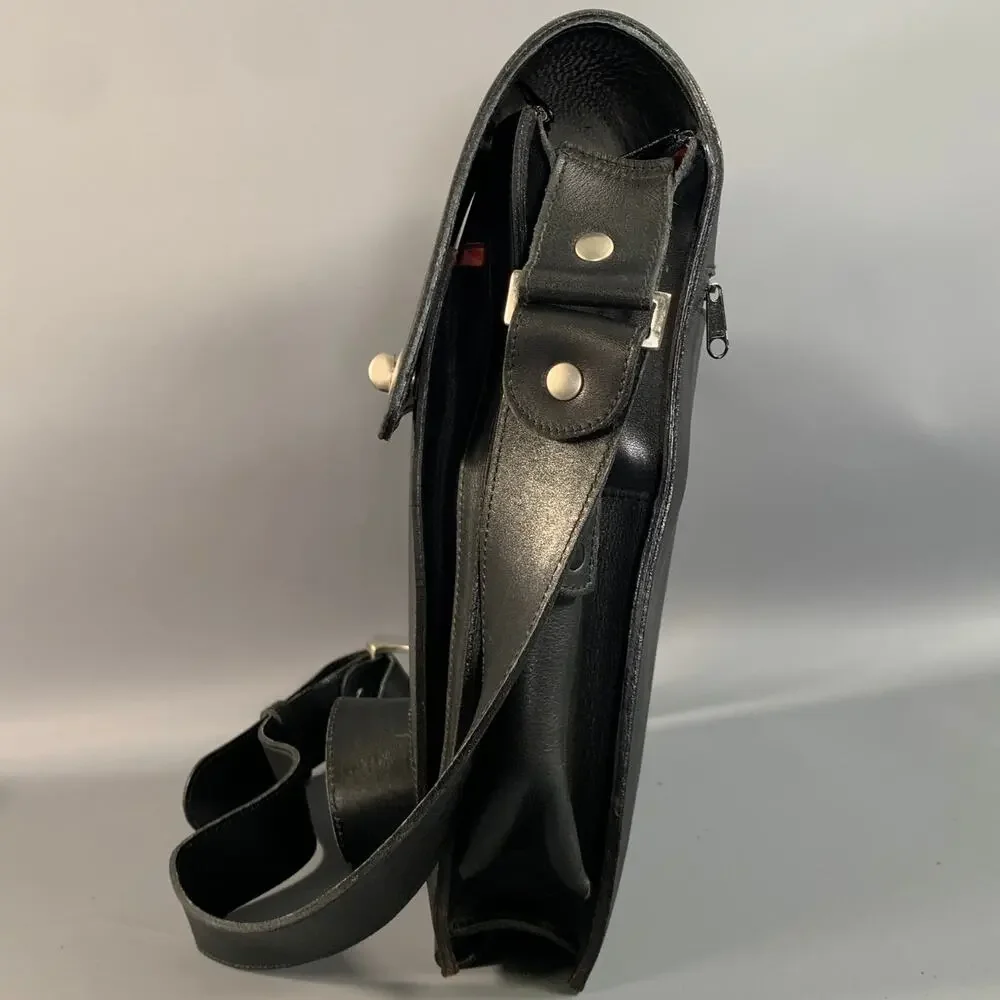 HESTER VAN EEGHEN Black Leather Cross Body Bags